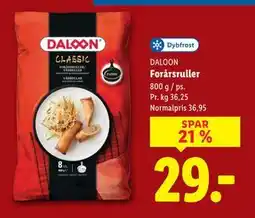 Lidl Forårsruller tilbud