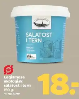 Netto Løgismose økologisk salatost i tern tilbud