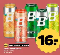 Netto Faxe Kondi Booster tilbud