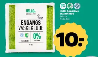Netto Hello Sensitive skumklude tilbud