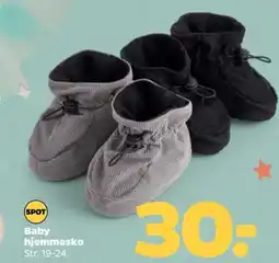 Netto Baby hjemmesko tilbud