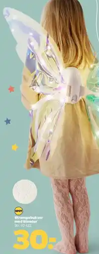 Netto SPOT Strømpebukser med blonder tilbud