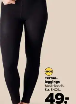 Netto SPOT Termo- leggings tilbud