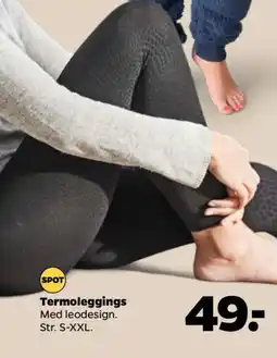 Netto SPOT Termoleggings tilbud