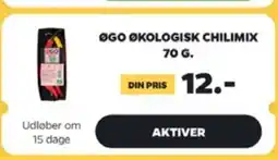Netto Øgo økologisk chilimix tilbud