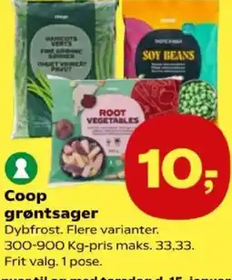Kvickly Coop grøntsager tilbud