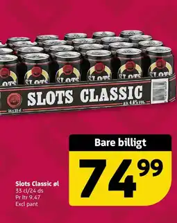 Løvbjerg Slots Classic øl tilbud