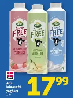 Løvbjerg Dansk Arla laktosefri yoghurt tilbud