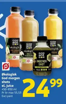 Løvbjerg Økologisk God morgen shots el. juice tilbud