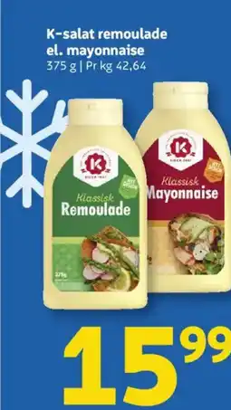 Løvbjerg K-salat remoulade el. mayonnaise tilbud