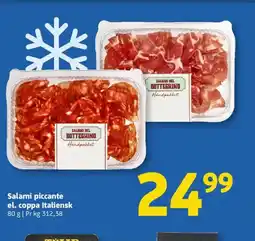 Løvbjerg Salami piccante el. coppa Italiensk tilbud