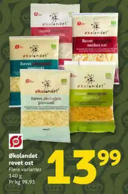 Løvbjerg Økolandet revet ost tilbud