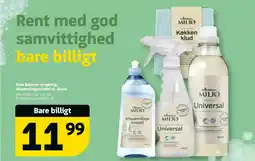 Løvbjerg Grøn Balance rengøring, afspændingsmiddel el. klude tilbud