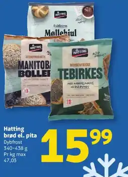 Løvbjerg Hatting brød el. pita tilbud