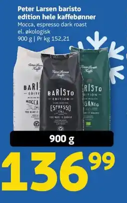 Løvbjerg Peter Larsen baristo edition hele kaffebønner tilbud
