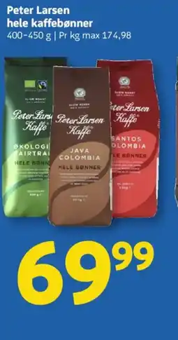 Løvbjerg Peter Larsen hele kaffebønner tilbud