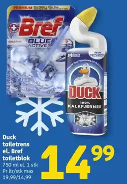 Løvbjerg Duck toiletrens el. Bref toiletblok tilbud