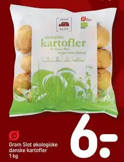 REMA 1000 Gram Slot økologiske danske kartofler 1 kg tilbud