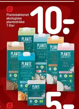 REMA 1000 Plantekøkkenet økologiske plantedrikke 1 liter tilbud