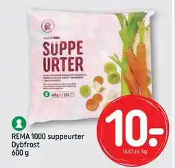 REMA 1000 REMA 1000 suppeurter Dybfrost 600 g tilbud
