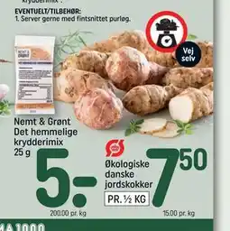 REMA 1000 Økologiske danske jordskokker tilbud