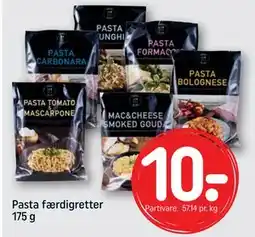 REMA 1000 Pasta færdigretter 175 g tilbud