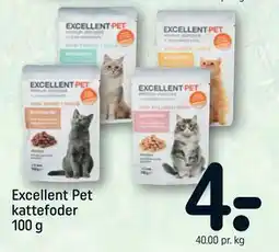 REMA 1000 Excellent Pet kattefoder 100 g tilbud