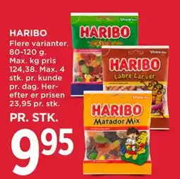 MENY HARIBO tilbud
