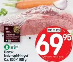 REMA 1000 Dansk kalvespidsbryst tilbud