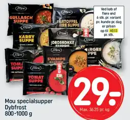 REMA 1000 Mou kød- og melboller / kødboller / glutenfrie økologiske kødboller tilbud