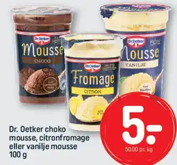 REMA 1000 Dr. Oetker mousse / Fromage tilbud
