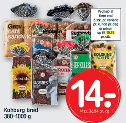 REMA 1000 Kohberg brød tilbud