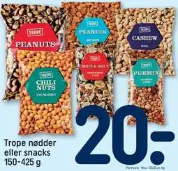 REMA 1000 Trope nødder eller snacks tilbud