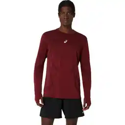 Sport 24 ASICS Road Seamless Langærmet Løbe T-shirt Herre tilbud