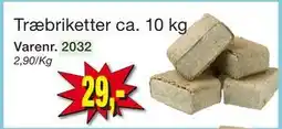 Harald Nyborg Træbriketter ca. 10 kg tilbud