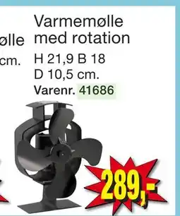 Harald Nyborg Varmemølle med rotation tilbud