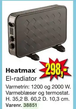 Harald Nyborg El-radiator tilbud