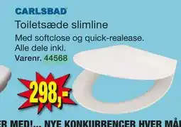 Harald Nyborg Toiletsæde slimline tilbud