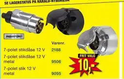 Harald Nyborg 7-polet stikdåse 12 V tilbud