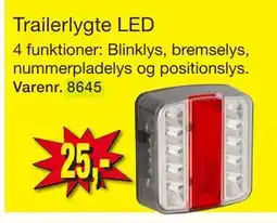 Harald Nyborg Trailerlygte LED tilbud