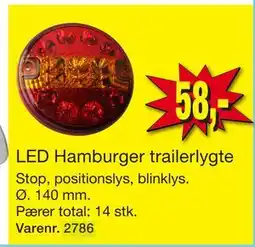 Harald Nyborg LED Hamburger trailerlygte tilbud