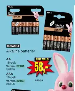 Harald Nyborg Alkaline batterier tilbud