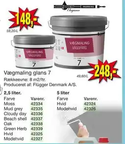 Harald Nyborg Vægmaling glans 7 tilbud