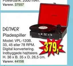 Harald Nyborg Pladespiller tilbud