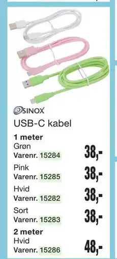 Harald Nyborg USB-C kabel tilbud