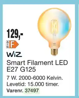 Harald Nyborg Smart Filament LED E27 G125 tilbud