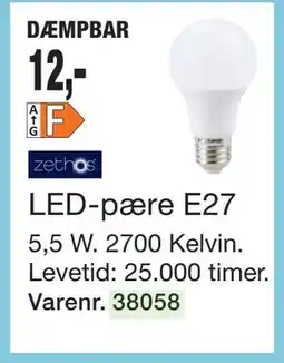 Harald Nyborg LED-pære E27 tilbud