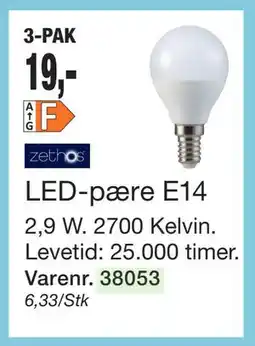 Harald Nyborg LED-pære E14 tilbud