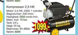 Harald Nyborg Kompressor 2,5 HK tilbud
