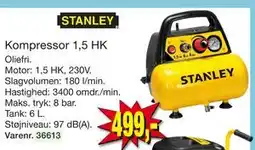 Harald Nyborg Kompressor 1,5 HK tilbud